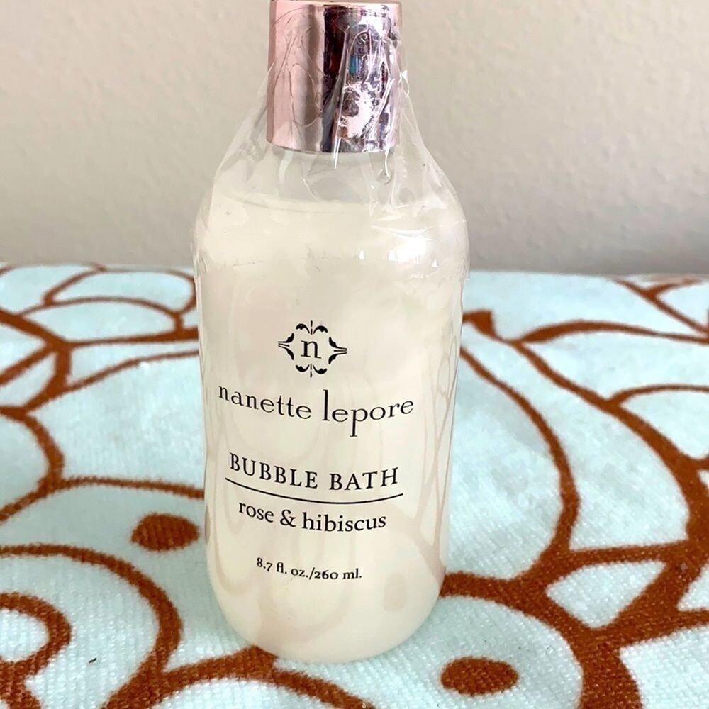 New Nanette Lepore Bubble Bath Rose & Hibiscus